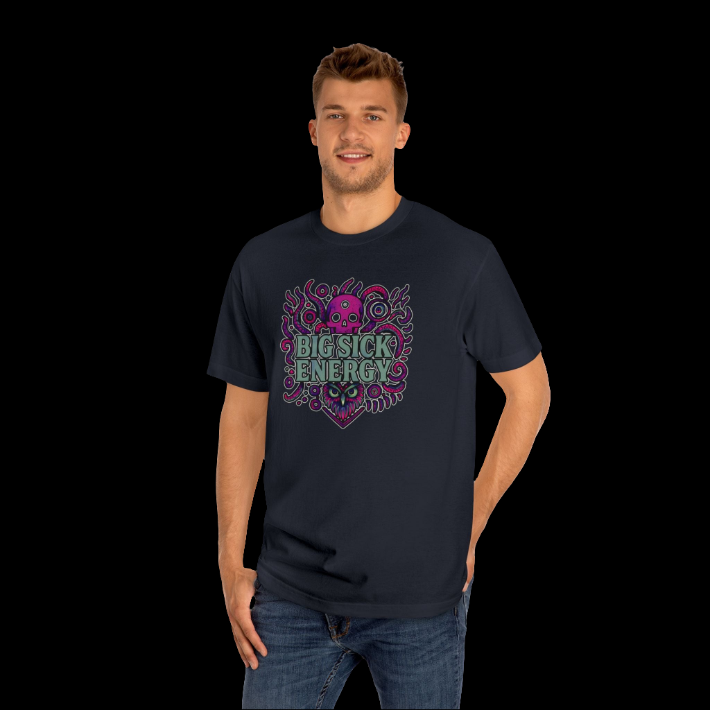 Psionic Crest Tee | Psychedelic Skull & Eye Graphic | Darksidelic Apparel