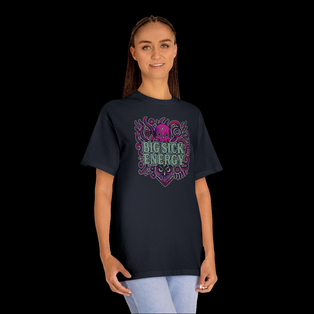 Psionic Crest Tee | Psychedelic Skull & Eye Graphic | Darksidelic Apparel